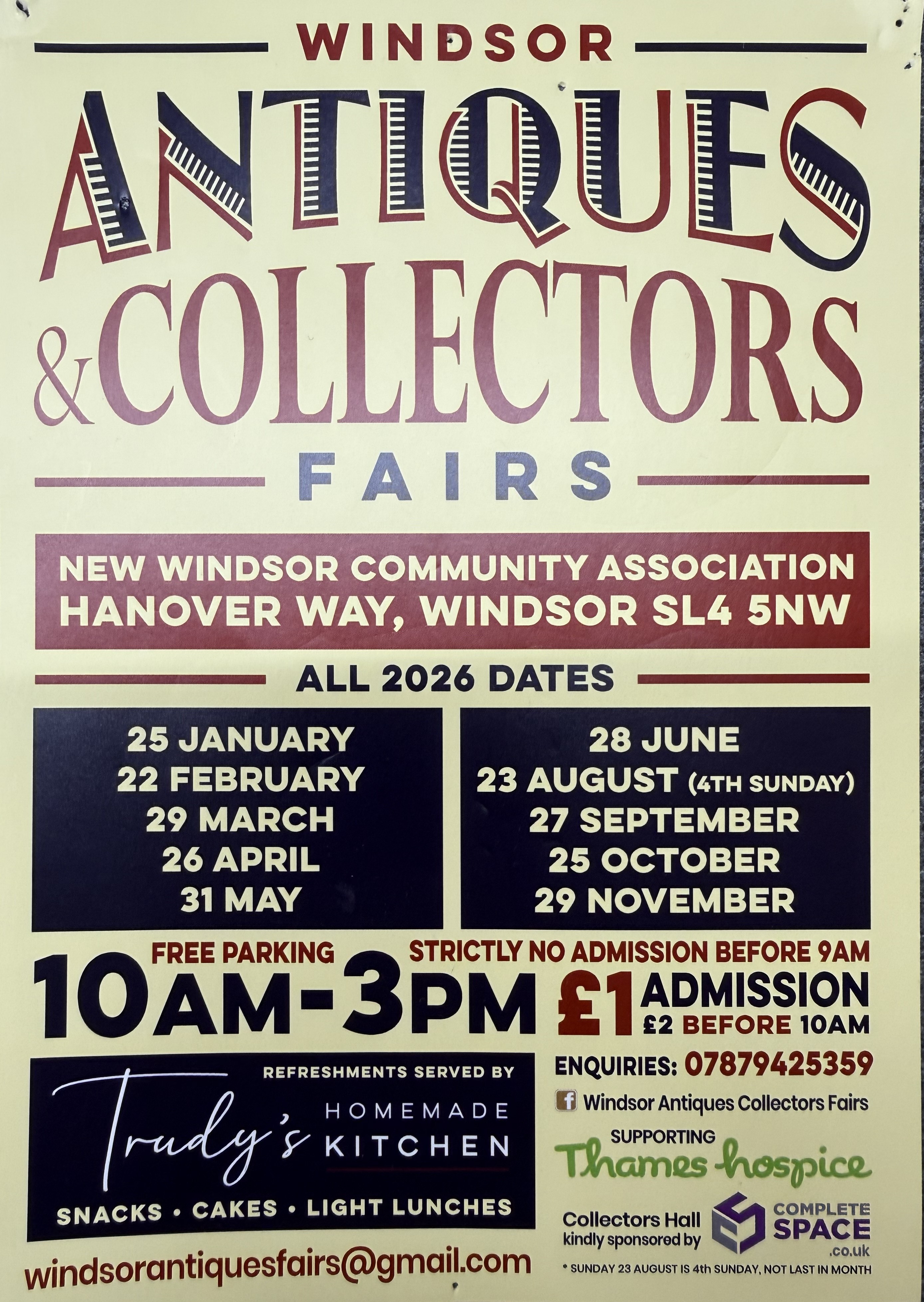 Windsor Antiques & Collectors Fairs